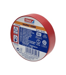 Tesa Cinta Aislante Roja...