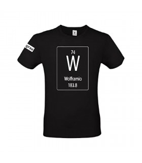 Camiseta Wolframio recta...
