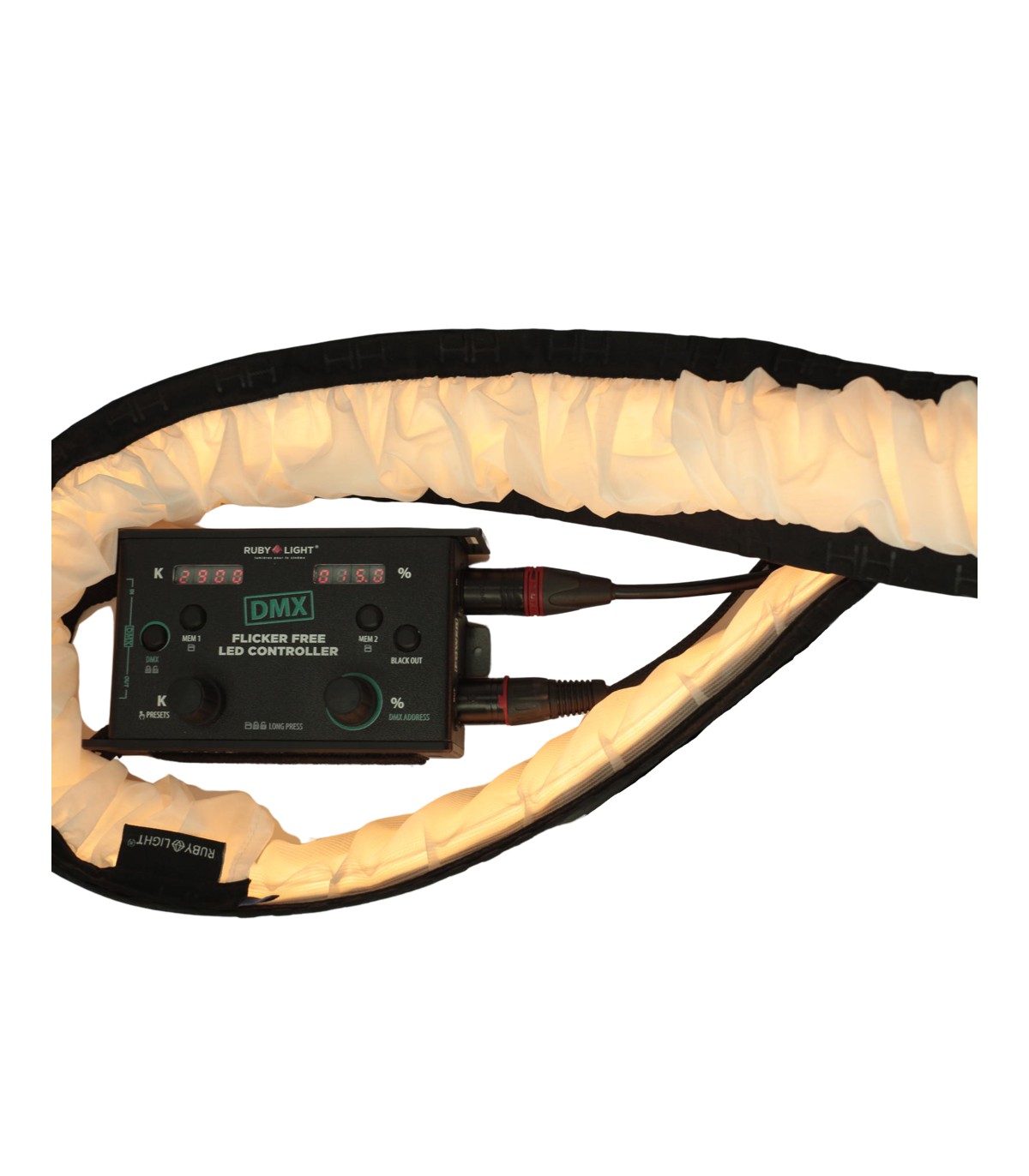 Led Pressure Ruby Ruby Light Difusor Opal para Boa LED 120cm